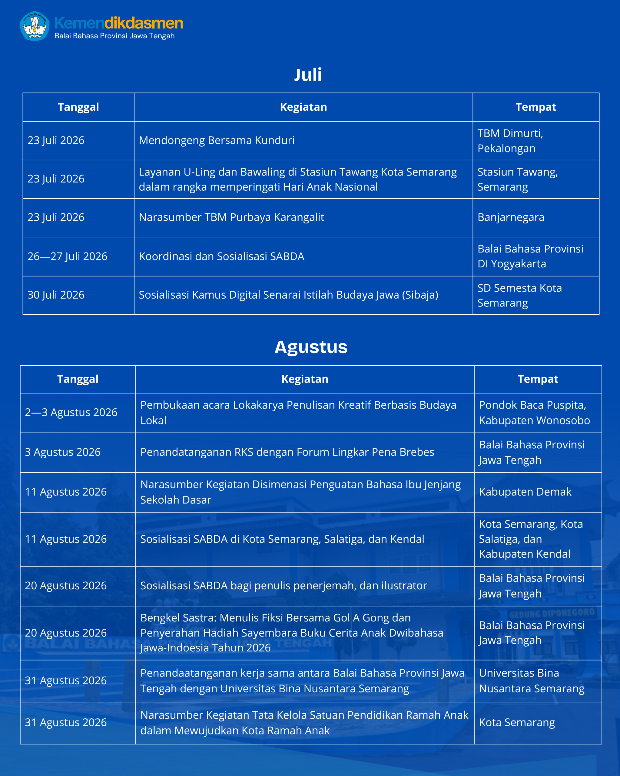 agenda 1